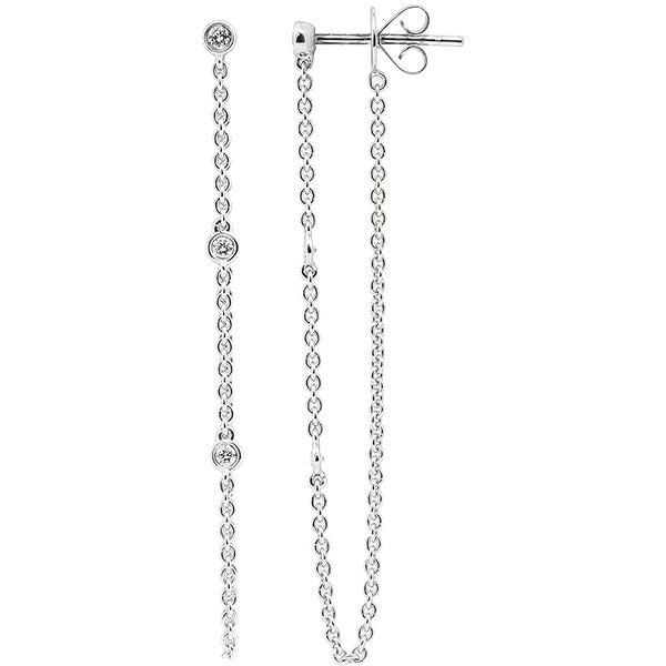 Diamond Chain Earrings