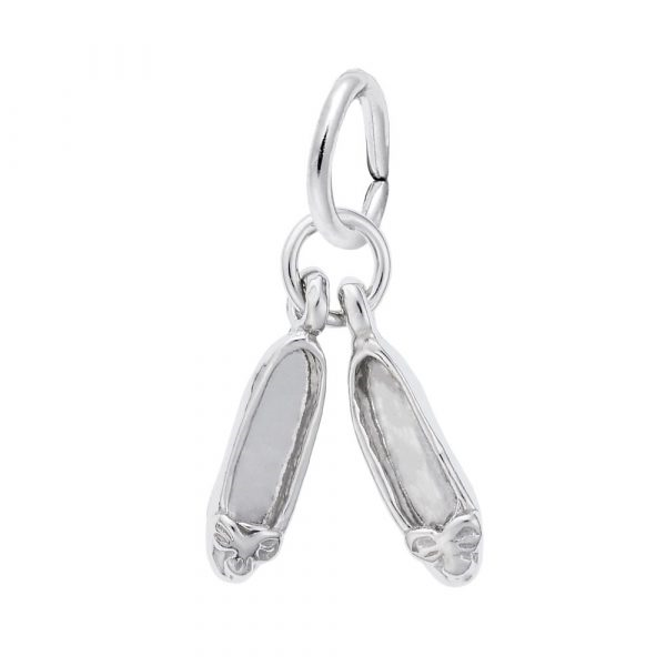 Pair Of Ballet Shoes Accent Charm
