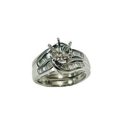 1/2 TW Carat Diamond Semi-Mount Engagement Ring