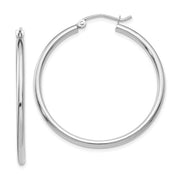 2mm X 35m White Gold Hoops