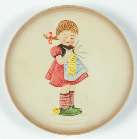 A Stitch In Time 1990 Plate