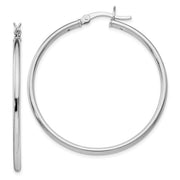 Sterling Silver Hoop Earrings
