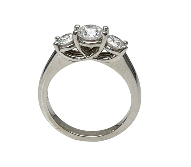 1.39 TW Diamond Three Stone Ring