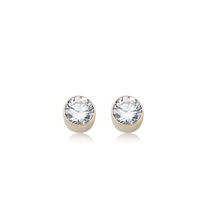 5mm Cubic Zirconia Earrings