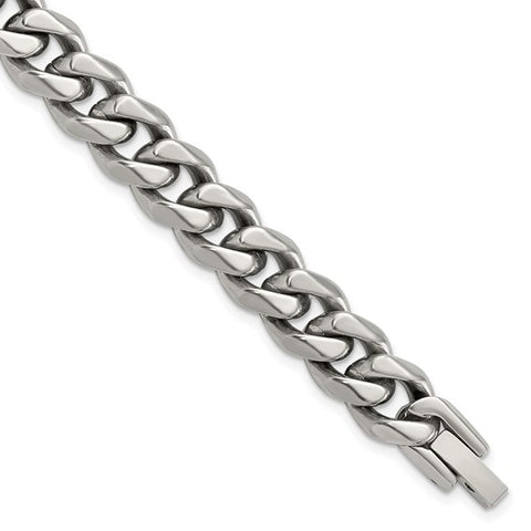 10mm Titanium Curb Bracelet