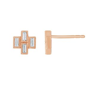 Fashion diamond earrings