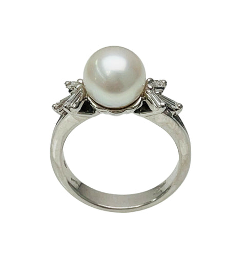 9.0mm Cultured Pearl Ring