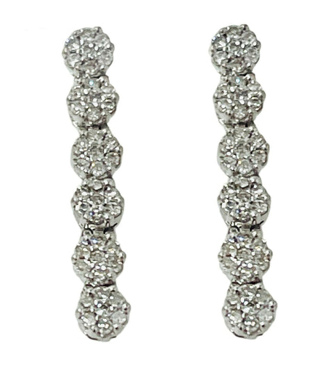Dangle Diamond Earrings