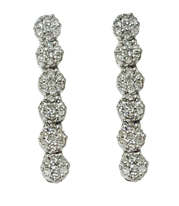 Dangle Diamond Earrings