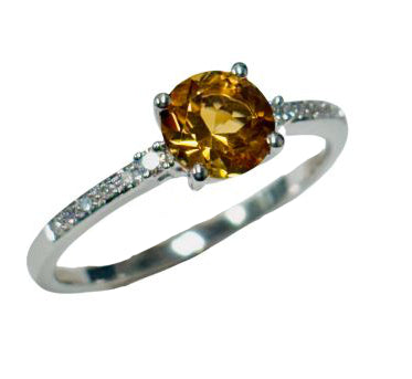 Citirine Ring
