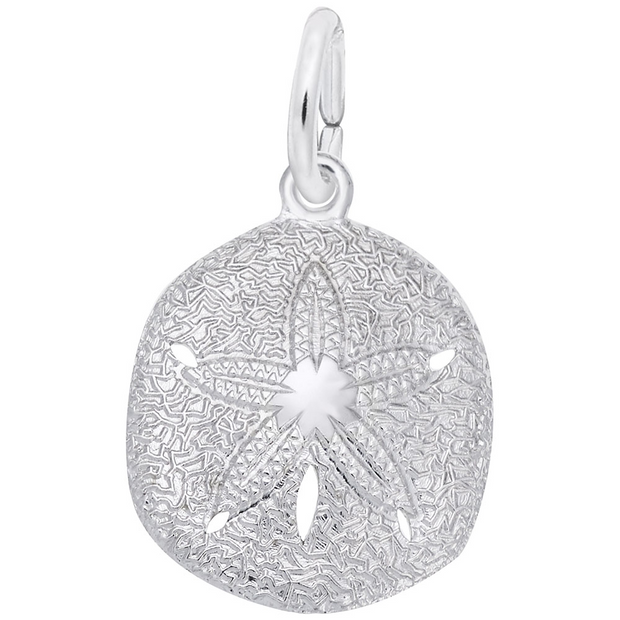 Keyhole Sand Dollar Charm