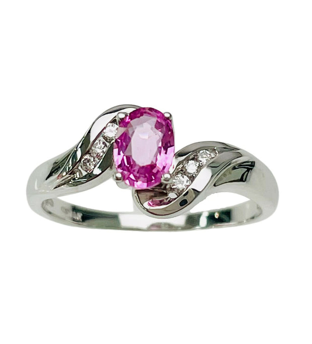 Pink Sapphire Ring