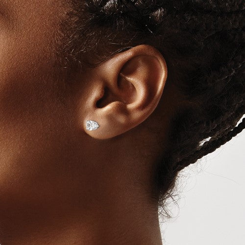 5.0mm Cubic Zirconia Studs
