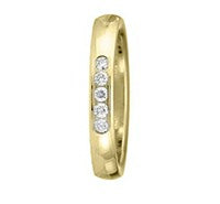 Channel Set Diamond Band