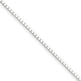 .90mm 18 Inch Sterling Silver Box Chain