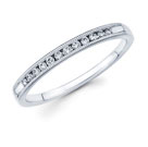 Channel Set Diamond Band