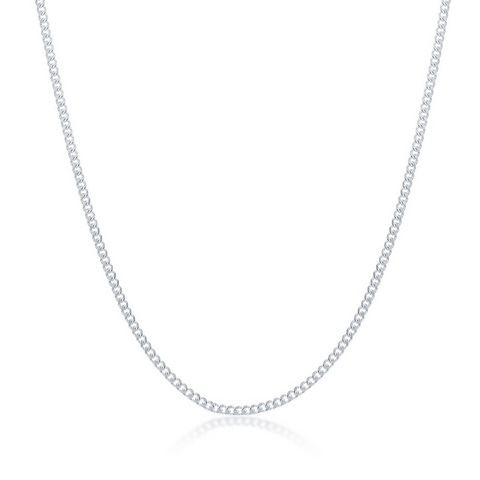 Double Oval CZ Pendant